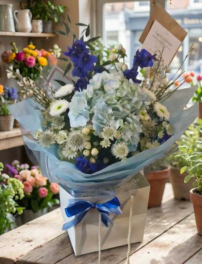 Sapphire Skies Bouquet