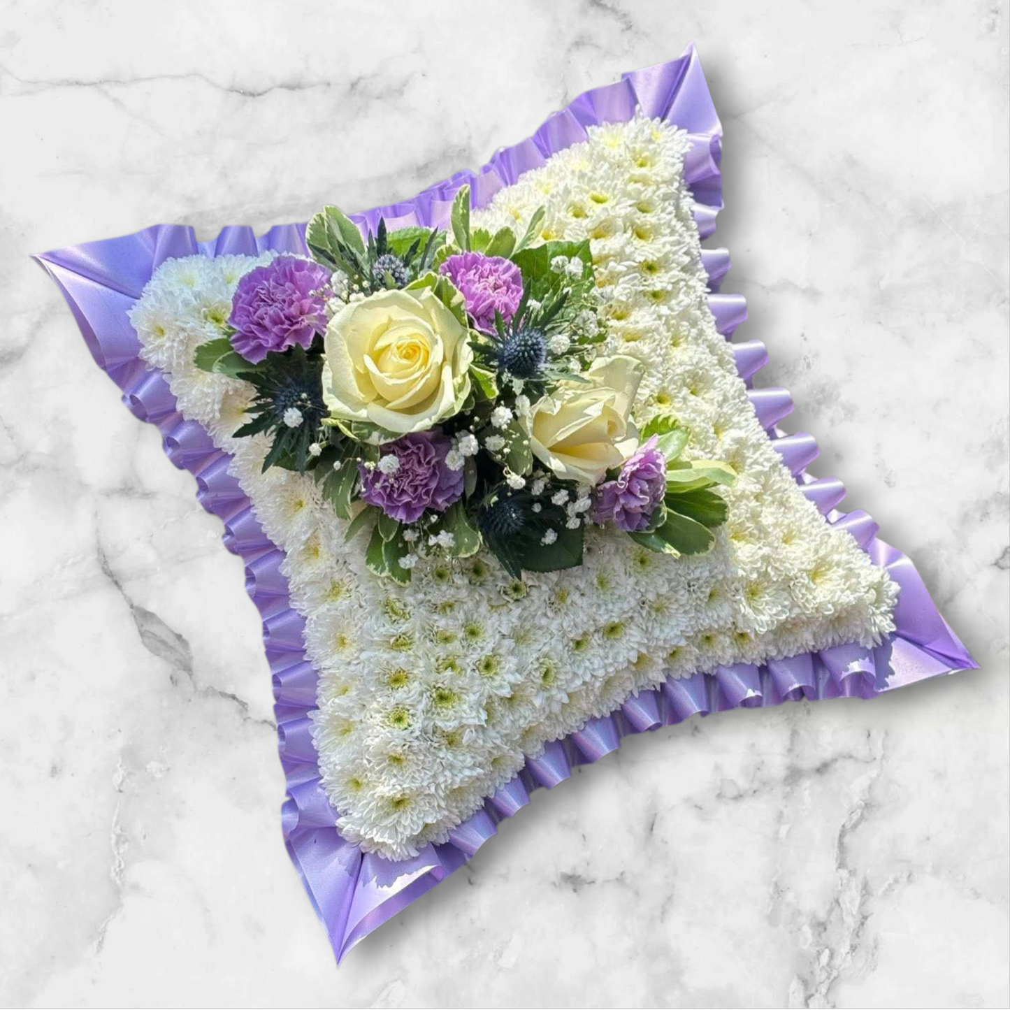 Funeral pillows tribute