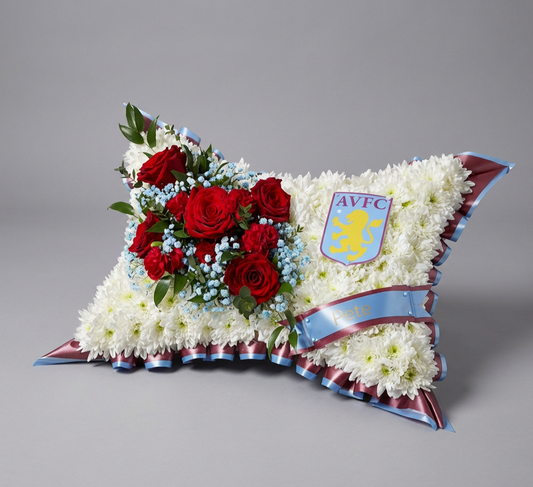 Football Theme 18" Pillow Tribute