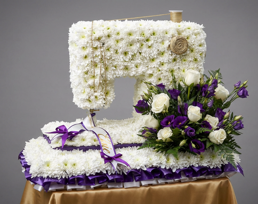 3D Sewing Machine Funeral Tribute