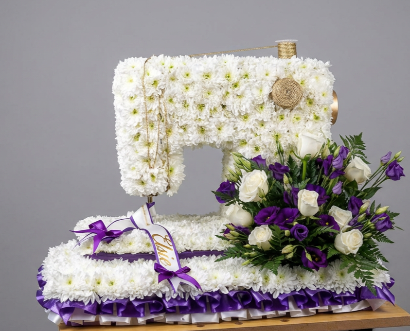 3D Sewing Machine Funeral Tribute