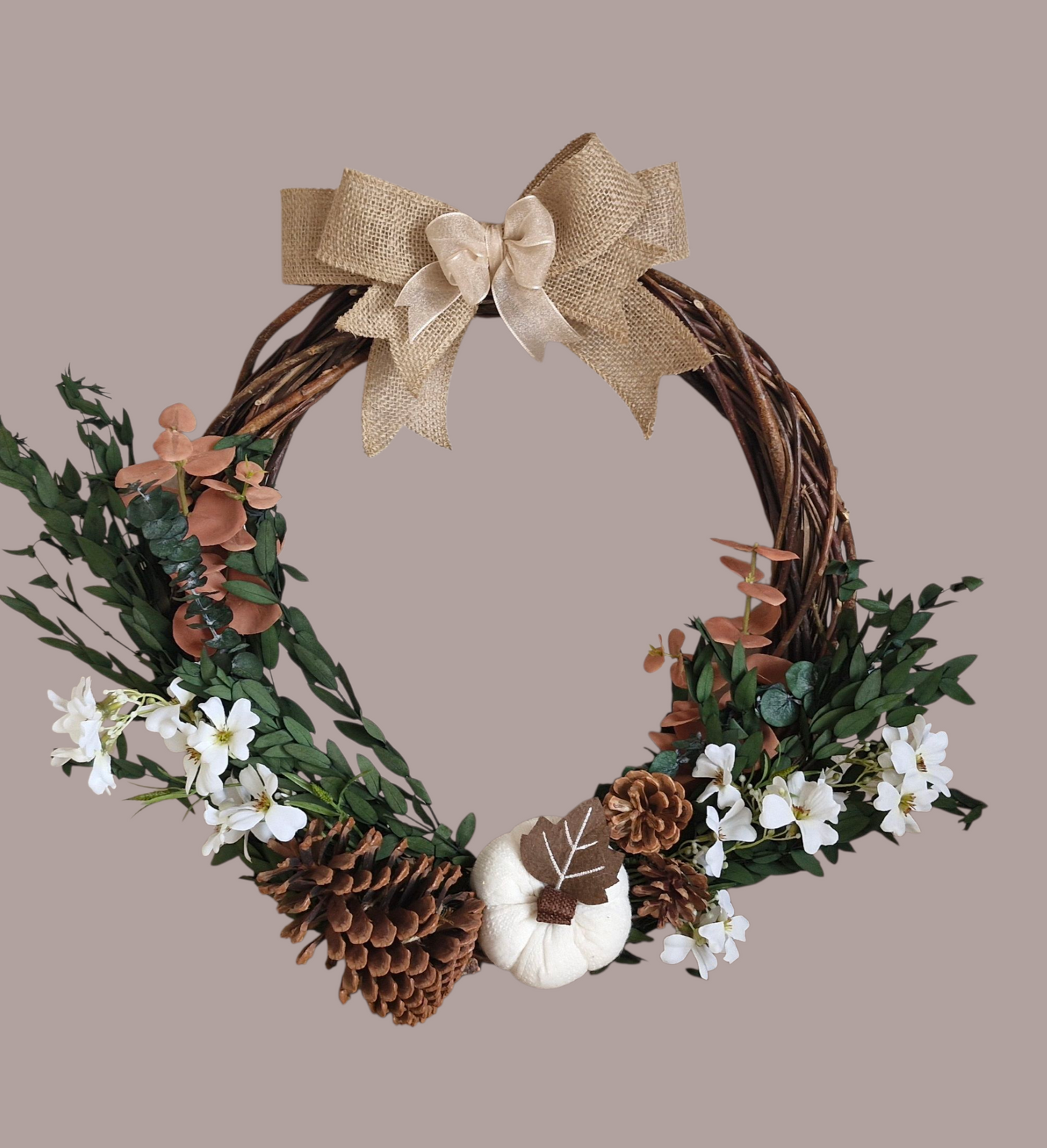 Woodland Walk Autumnal Wreath